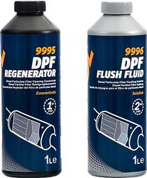 Mannol DPF Regenerator & Flush Fluid 9995/9996 Κιτ καθαρισμού φίλτρου 2000ml