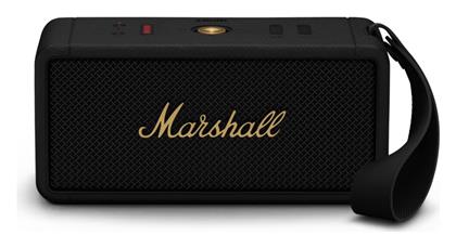 Marshall Middleton Αδιάβροχο Ηχείο Bluetooth 60W με Διάρκεια Μπαταρίας έως 20 ώρες Black and Brass