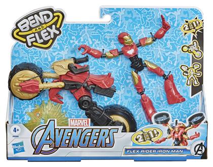 Marvel Avengers Bend and Flex Rider Iron Man για 3+ Ετών 15εκ. από το Designdrops