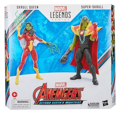 Marvel Legends Skrull Queen & Super-Skrull για 4+ Ετών 15εκ. από το Designdrops