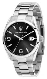 Maserati Ρολόι Μπαταρίας με Μεταλλικό Μπρασελέ