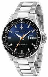 Maserati Sfida Ρολόι Μπαταρίας με Μεταλλικό Μπρασελέ