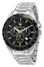 Maserati Traguardo Ρολόι Μπαταρίας με Μεταλλικό Μπρασελέ