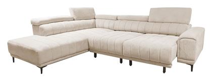 Massimo Γωνιακός Καναπές Υφασμάτινος 289x229x107εκ.