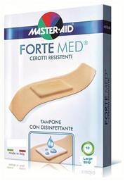 Master Aid Αυτοκόλλητα Επιθέματα Forte Med 78x26mm 10τμχ