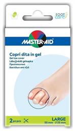 Master Aid Gel Toe Cover Large 2τμχ