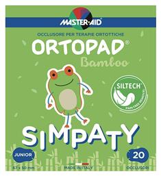 Master Aid Ortopad Bamboo Simpaty Οφθαλμικά Επιθέματα για Παιδιά 67x50mm 20τμχ από το Pharm24