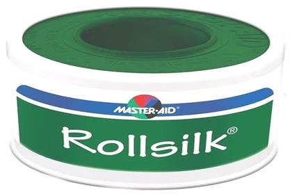 Master Aid Rollsilk Μεταξωτή Επιδεσμική Ταινία 1.25cm x 5m