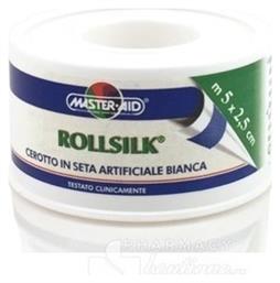 Master Aid Rollsilk Μεταξωτή Επιδεσμική Ταινία 2.5cm x 5m από το Pharm24