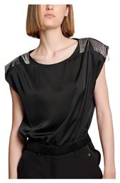 Matis Fashion Αμάνικη Γυναικεία Μπλούζα Καλοκαιρινή Μαύρη