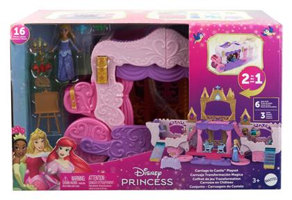 Mattel Disney Princess Carriage to Castle για 10+ Ετών από το Moustakas Toys