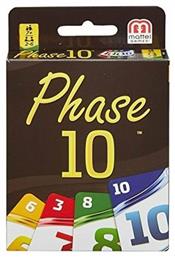 Mattel Επιτραπέζιο Παιχνίδι Phase 10 για 2-6 Παίκτες 7+ Ετών