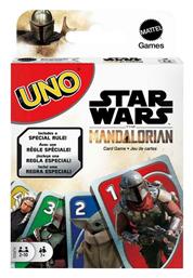 Mattel Επιτραπέζιο Παιχνίδι Uno Star Wars The Mandalorian για 2-10 Παίκτες 7+ Ετών από το Moustakas Toys