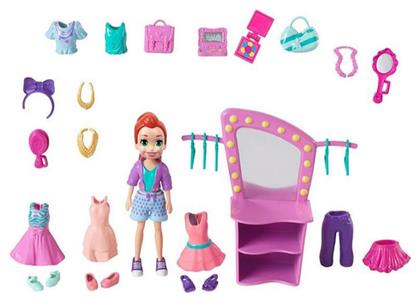 Mattel Παιχνίδι Μινιατούρα Polly Pocket Awesomely Active Pack για 4+ Ετών 7εκ. (Διάφορα Σχέδια) 1τμχ