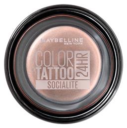 Maybelline Color Tattoo 24HR Σκιά Ματιών σε Κρεμώδη Μορφή 150 Socialite 4gr