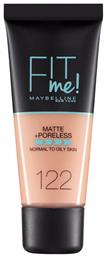 Maybelline Fit Me Matte + Poreless Liquid Make Up 122 Cream Beige 41gr 30ml