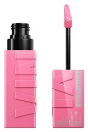 Maybelline Super Stay Vinyl Ink Long Lasting Liquid Κραγιόν Sheer 155 Upbeat 4.2ml από το Pharm24