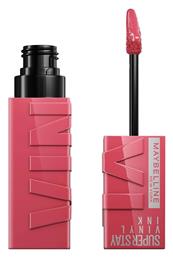 Maybelline Super Stay Vinyl Ink Long Lasting Liquid Κραγιόν Sheer 160 Sultry 4.2ml