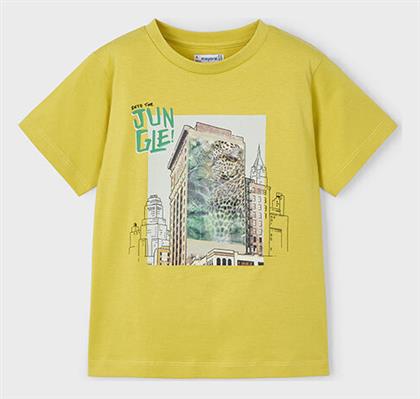 Mayoral Παιδικό T-shirt Χρυσαφί