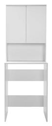 Megapap Ceza Ντουλάπι Μπάνιου Πλυντηρίου 65x60x182cm Λευκό