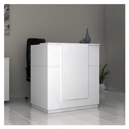 Megapap Gemini Επαγγελματικό Γραφείο Υποδοχής με Διαστάσεις Π100xΒ70xΥ110cm