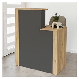 Megapap Γραφείο Υποδοχής Γκρι