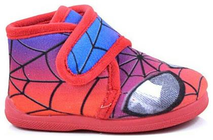 Meridian Shoes Παιδικές Παντόφλες Μποτάκια Κόκκινες Spiderman από το SerafinoShoes