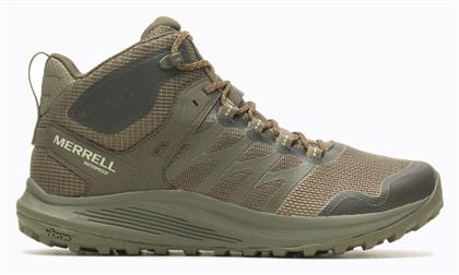 Merrell Nova 3 Mid Ανδρικά Ορειβατικά Μποτάκια Αδιάβροχα Καφέ