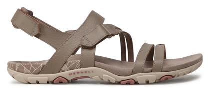 Merrell Sandspur Rose Convert Δερμάτινα Γυναικεία Σανδάλια Sporty σε Χρώμα από το Modivo