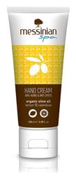 Messinian Spa Organic Olive Oil Κρέμα Χεριών Λεμόνι & Καλέντουλα 100ml