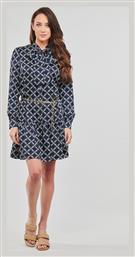 Michael Kors Καλοκαιρινό Mini Σεμιζιέ Φόρεμα Navy Μπλε