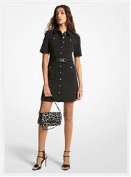 Michael Kors Mini All Day Φόρεμα με Κουμπιά Μαύρο