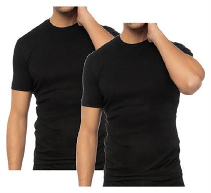Minerva Ανδρικές Φανέλες Κοντομάνικες 2Pack
