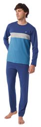 Minerva Bull Χειμερινή Ανδρική Πιτζάμα Βαμβακερή