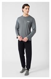 Minerva Sun Day Χειμερινή Ανδρική Πιτζάμα Βαμβακερή