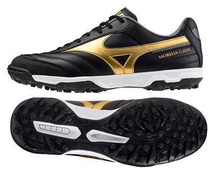 Mizuno Sala Classic TF Χαμηλά Ποδοσφαιρικά Παπούτσια με Σχάρα Μαύρα από το MybrandShoes