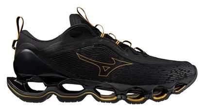 Mizuno Wave Prophecy 13 Ανδρικά Αθλητικά Παπούτσια Running Black / Gold / Metallic Gray