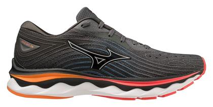 Mizuno Wave Sky 6 Ανδρικά Αθλητικά Παπούτσια Running Γκρι από το Z-mall