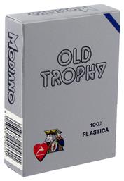 Modiano Old Trophy Poker Τράπουλα Πλαστική για Poker Μπλε από το Plus4u