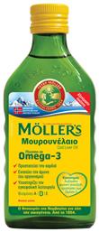 Moller's Cod Liver Oil Μουρουνέλαιο Κατάλληλο για Παιδιά 250ml Natural από το Pharm24