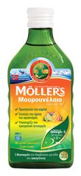 Moller's Cod Liver Oil Μουρουνέλαιο Κατάλληλο για Παιδιά 250ml Tutti Frutti