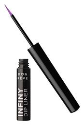 Mon Reve Infiny Dip Waterproof Πινέλο Eye Liner 10 Orchid 2ml