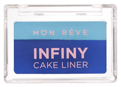 Mon Reve Infiny Πινέλο Eye Liner 04 Royal & Sky Blue 3gr