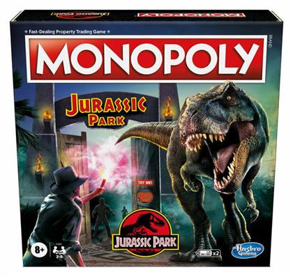 Monopoly: Jurassic Park (Ελληνική Έκδοση) 8+ Ετών Hasbro