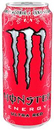 Monster Ultra Red Κουτί Energy Drink με Ανθρακικό Χωρίς Ζάχαρη 500ml