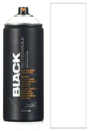 Montana Cans Σπρέι Βαφής BLK με Ματ Εφέ White 400ml