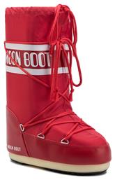 Moon Boot Μπότες Χιονιού Nylon Rosso