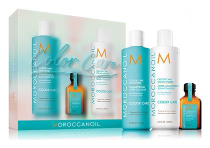 Moroccanoil Spring Color Σετ Περιποίησης για Βαμμένα Μαλλιά με Σαμπουάν, Conditioner και Treatment 4τμχ