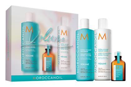 Moroccanoil Spring Volume Σετ Περιποίησης Μαλλιών με Σαμπουάν, Conditioner και Treatment 4τμχ