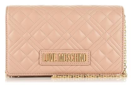 Moschino Γυναικεία Flap Bag 'Ωμου Nude